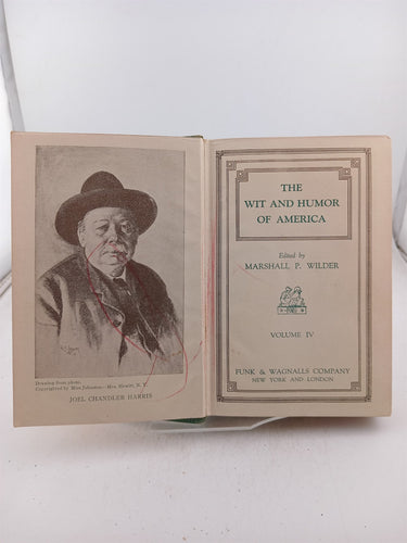 The Wit and Humor of America (Volume IV) by Marshall P. Wilder (Editor)