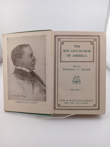The Wit and Humor of America (Volume V) by Marshall P. Wilder (Editor)