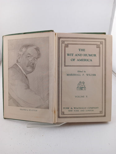 The Wit and Humor of America (Volume X) by Marshall P. Wilder (Editor)