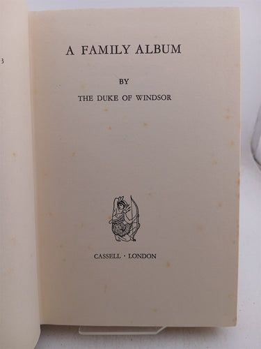 A Family Album by The Duke of Windsor