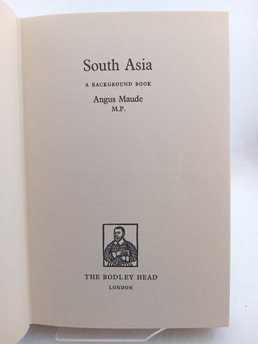 South Asia by Angus Maude