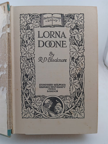Lorna Doone by R. D. Blackmore