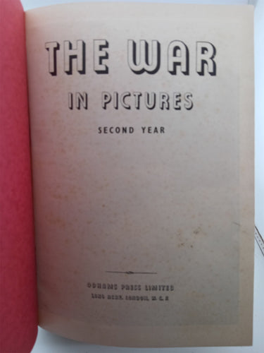 The Second Year of War in Pictures (The War in Pictures) by Unknown