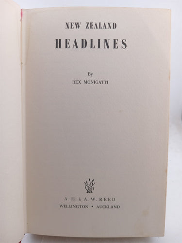 New Zealand Headlines by Rex Monigatti