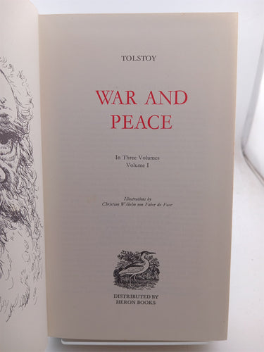 War and Peace (Volume I) (Heron Books) by Leo Tolstoy