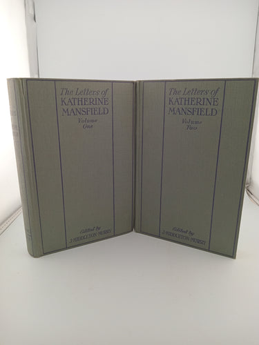 The Letters of Katherine Mansfield Volumes I & II Complete (Constable 1928) Edited by J Middleton Murry - Book Express - Used Print Books