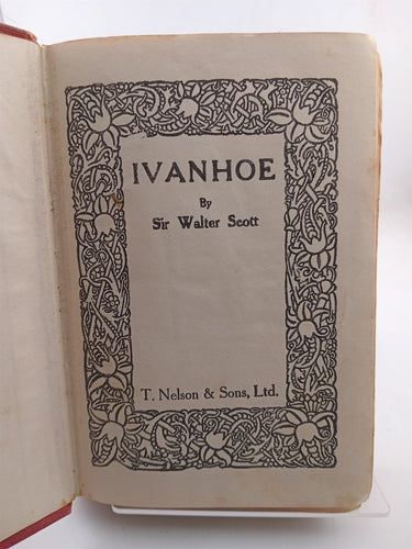 Ivanhoe by Sir Walter Scott