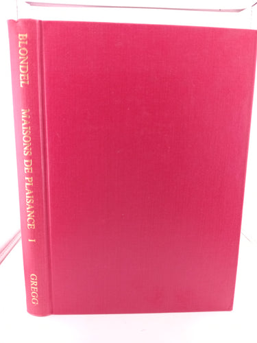 Maisons de Plaisance 2 Volume set by Jacques-François Blondel - Book Express - Used Print Books