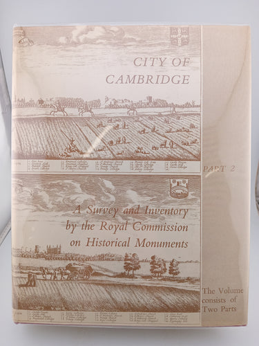 City of Cambridge 2 Volume Set Including Maps by The Royal Commission on Historical Monuments of England - Book Express - Used Print Books