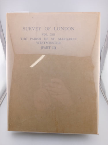 The Parish of St. Margaret, Westminster 3 Volumes (Survey of London) by London County Council - Book Express - Used Print Books