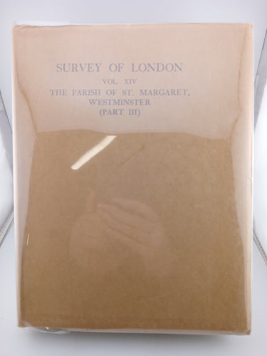 The Parish of St. Margaret, Westminster 3 Volumes (Survey of London) by London County Council - Book Express - Used Print Books