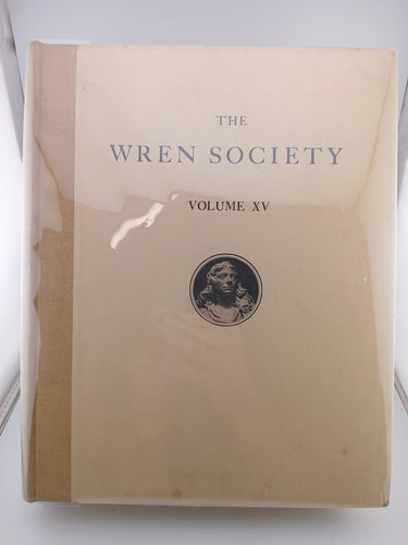 The Wren Society Catalogue of Sir Christopher Wren's Drawings 20 Volumes (Vols.1-20) & St. Paul's Cathedral - Original Wren Drawings (3 Volumes) by Christopher Wren - Book Express - Used Print Books
