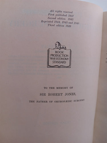 A Practice of Orthopaedic Surgery by T. P. McMurray