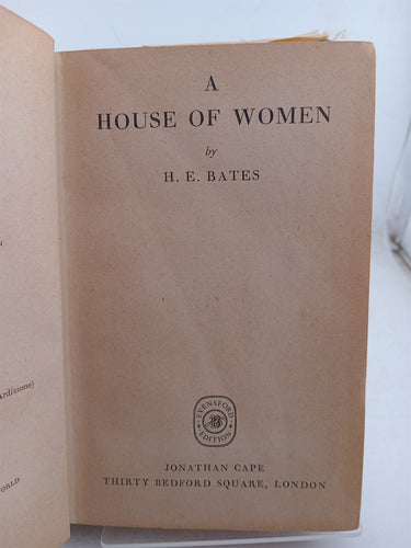 A House of Women by H. E. Bates
