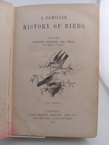 History of Birds by E. Stanley - Book Express - Used Print Books