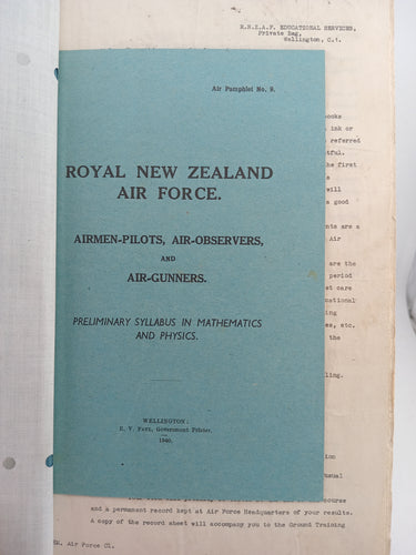 R.N.Z.A.F. Educational Course by RNZAF - Book Express - Used Print Books