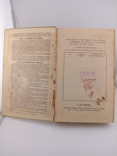 Pacific Islands Pilot Vol II - 7th Edition 1943 by Hydrographer of the Navy - Book Express - Used Print Books