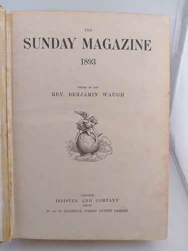 The Sunday Magazine 1893 by Benjamin Waugh (editor) - Book Express - Used Print Books