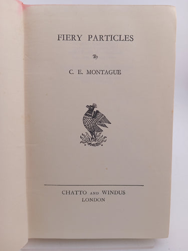 Fiery Particles (Phoenix Library) by C. E. Montague - Book Express - Used Print Books