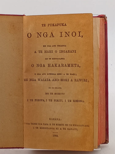 Maori Prayer Hymns by Church of England