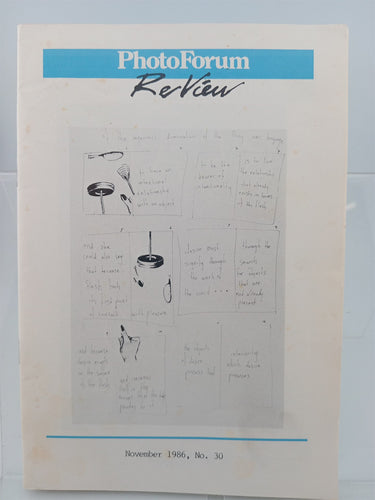 PhotoForum ReView by PhotoForum (Small Set of 5 booklets from 1986)