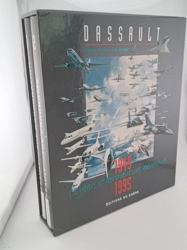 Dassault 1945-1995 (2 volumes) by Claude Carlier,Luc Berger