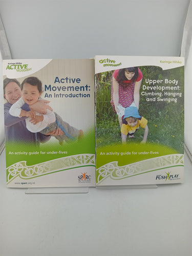 Active Movement: 13 Activity Guides for Under Fives by Sparc Push Play NZ