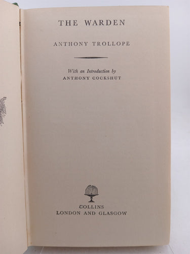 The Warden by Anthony Trollope