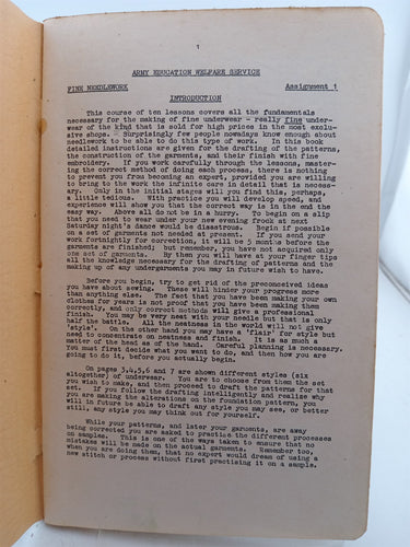 Army Education Welfare Service: Fine Needlework by AEWS