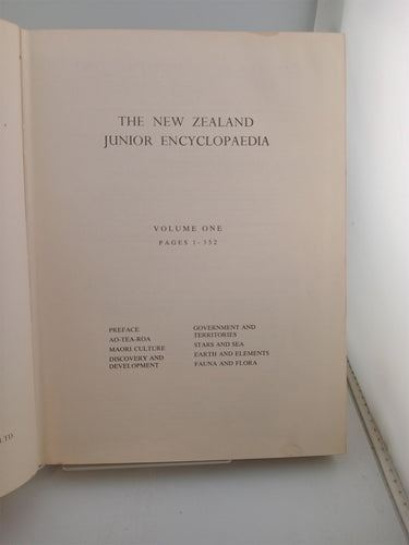 Full Set of 3: The New Zealand Junior Encyclopaedia by T.J. Dwyer (Editor)