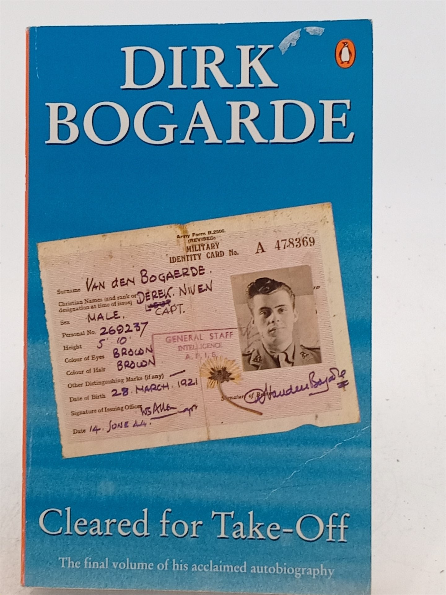 Take Off Book CLEARED FOR TAKE-OFF by Dirk Bogarde – Book Express