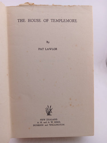 The House of Templemore by Pat Lawlor