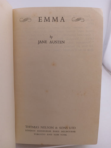 Emma by Jane Austen