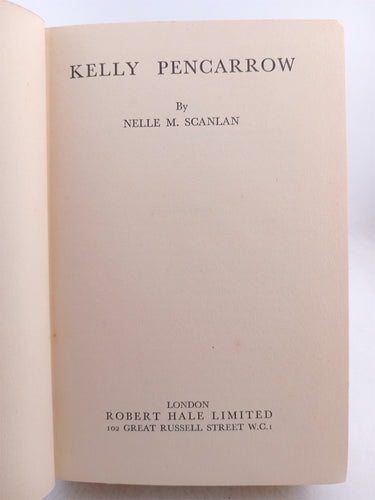 Kelly Pencarrow by Nelle M. Scanlan
