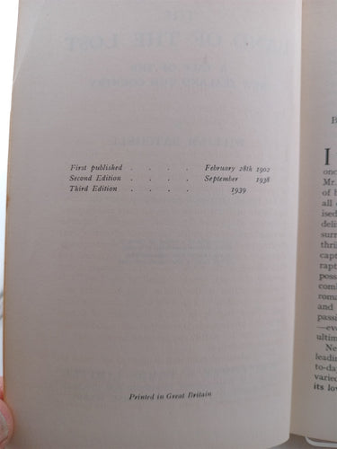 The Land of the Lost by William Satchell