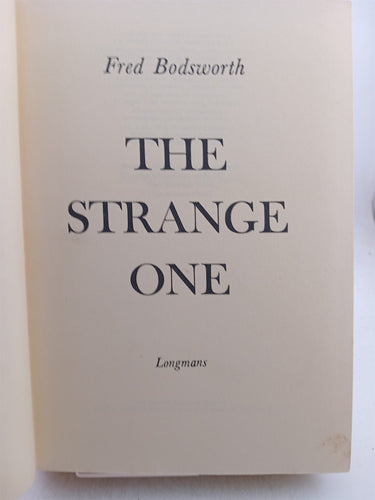 The Strange One by Fred Bodsworth
