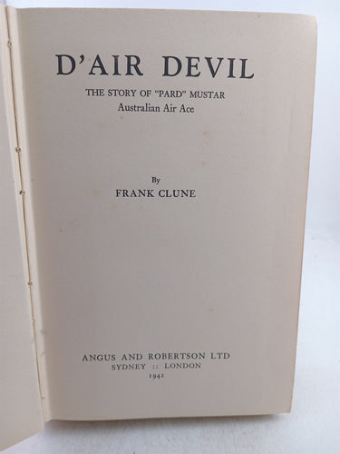 D'Air Devil by Frank Clune