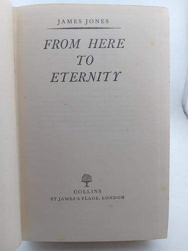 From Here To Eternity by J. Jones
