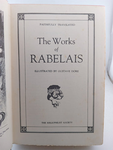 The Works of Rabelais by Francois Rabelais,Gustave Dore