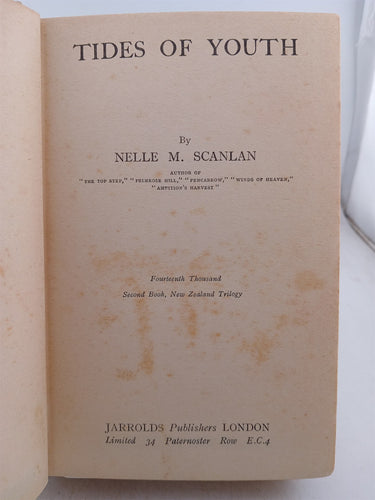 Tides of Youth by Nelle.M. Scanland