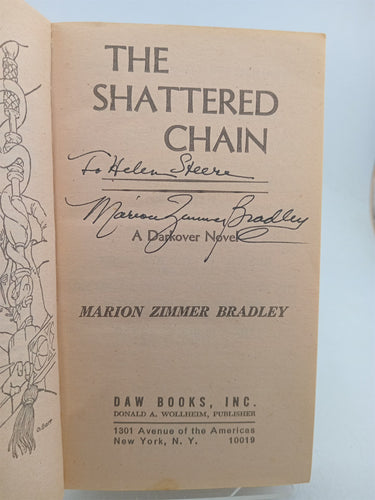 Print Books - The Shattered Chain: a darkover novel (SIGNED BY AUTHOR) by Marion Zimmer Bradley - Book Express