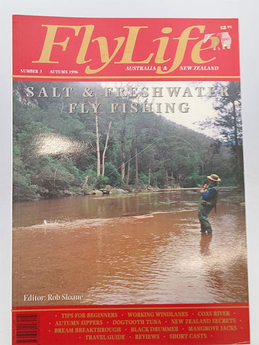 FlyLife magazine (Numbers 1 - 4,1995/ 1996) by Rob Sloane (Editor)