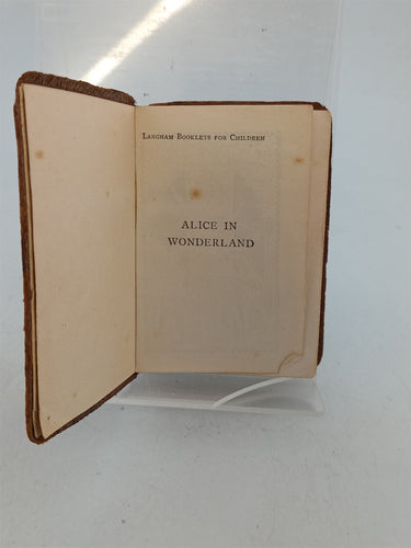 Alice in Wonderland (Miniature/ Langham Children's book) by Lewis Carroll