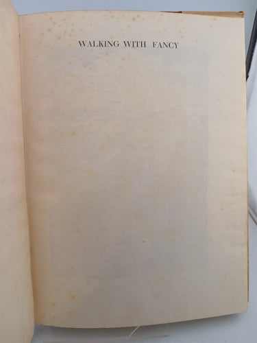 Walking with Fancy by E.L. Grant Watson