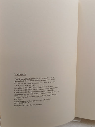 Kidnapped: The Adventures of David Balfour by Robert Louis Stevenson