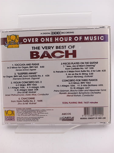 The Very Best of Bach [CD] by Various Artists