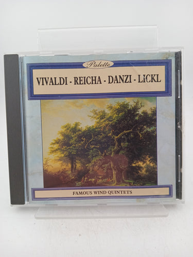 Vivaldi - Reicha - Danzi - Lickl Famous Wind Quintets [CD] by Various Artists - Book Express - Used CDs