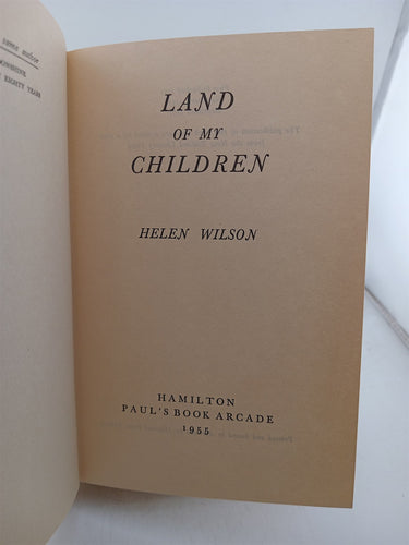 Print Books - Land of My Children by Helen Wilson - Book Express