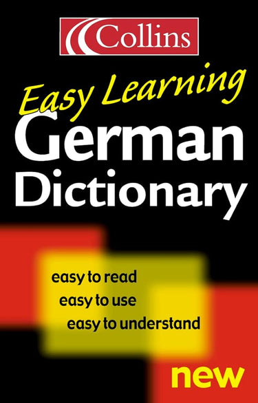 Collins easy learning German dictionary (German Edition) cover image