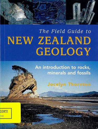 Field Guide To New Zealand Geology, cover image